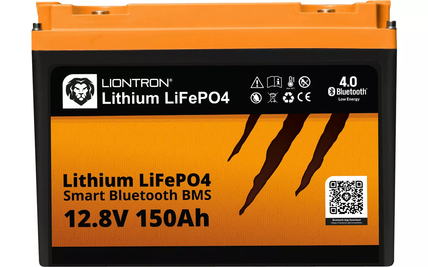 LIONTRON 12V LiFePO4 Batterie mit Bluetooth und BMS