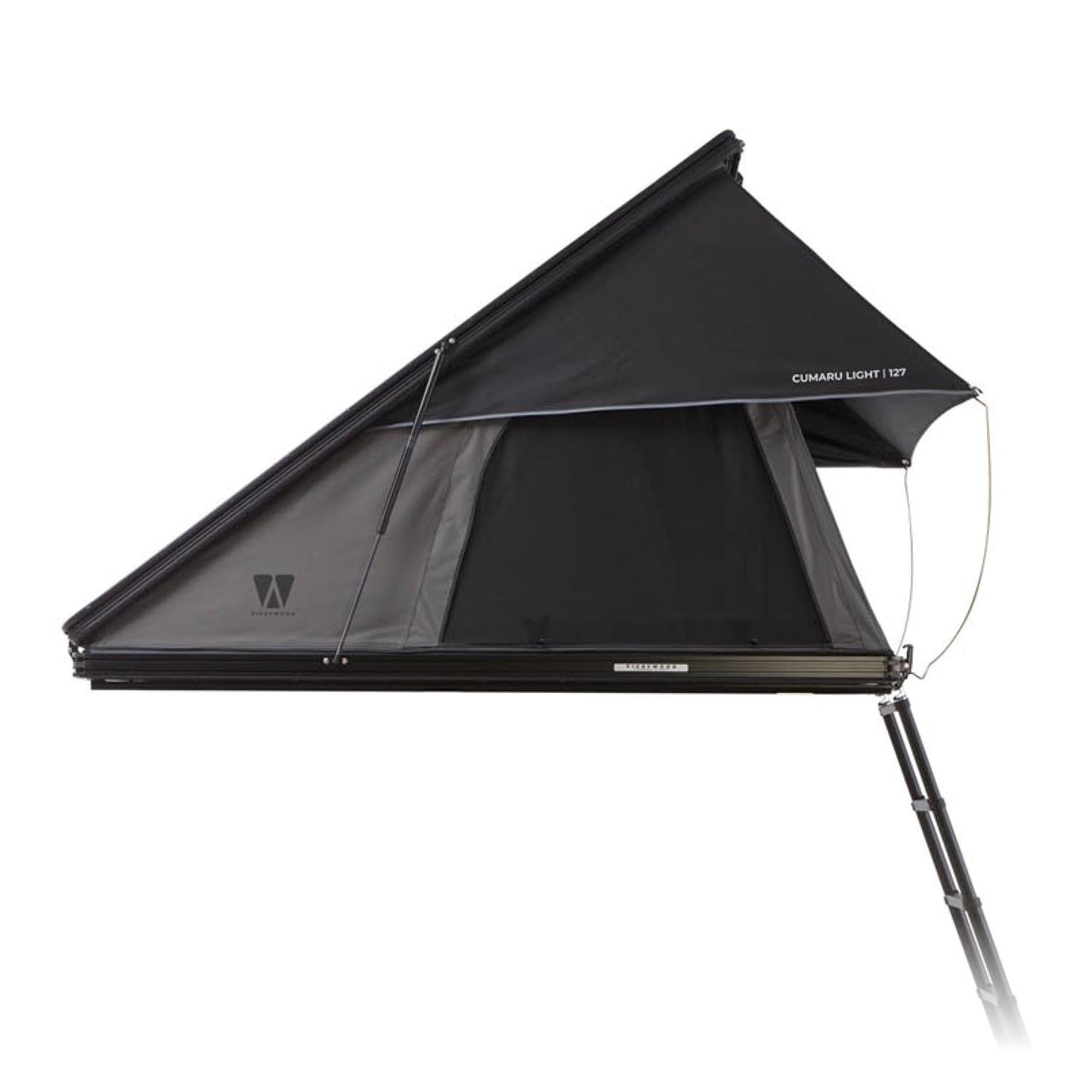 Vickywood Cumaru Light 127 ECO Alu Hartschalendachzelt, grau