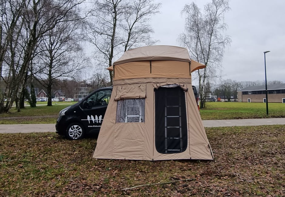 Mietdachzelt Dare to be differnet 220XL