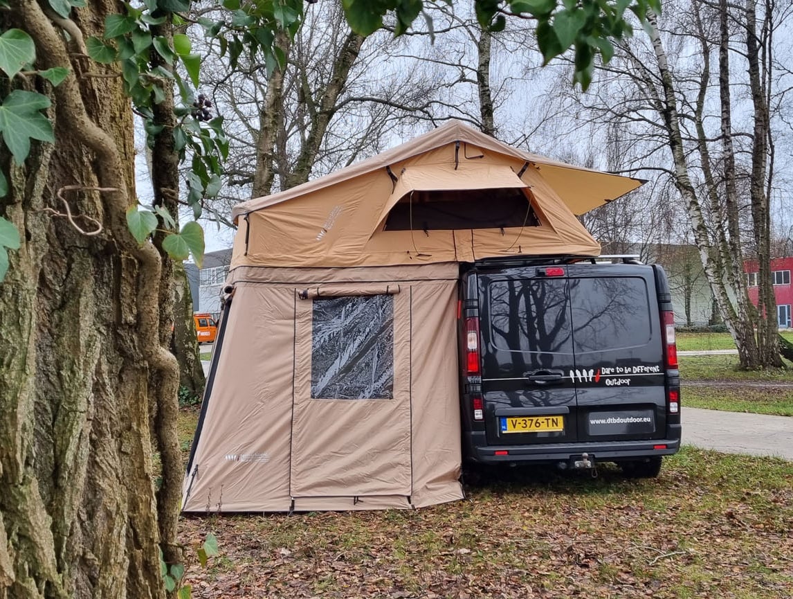 Mietdachzelt Dare to be differnet 220XL
