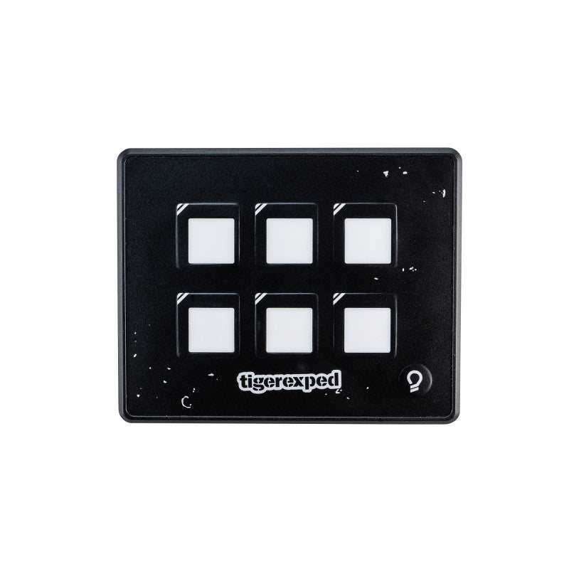 Schalttafel Boot / Wohnmobil 12V u. 24V flexible Montage dank REMOTE PANEL, 6 Ports mit Bluetooth