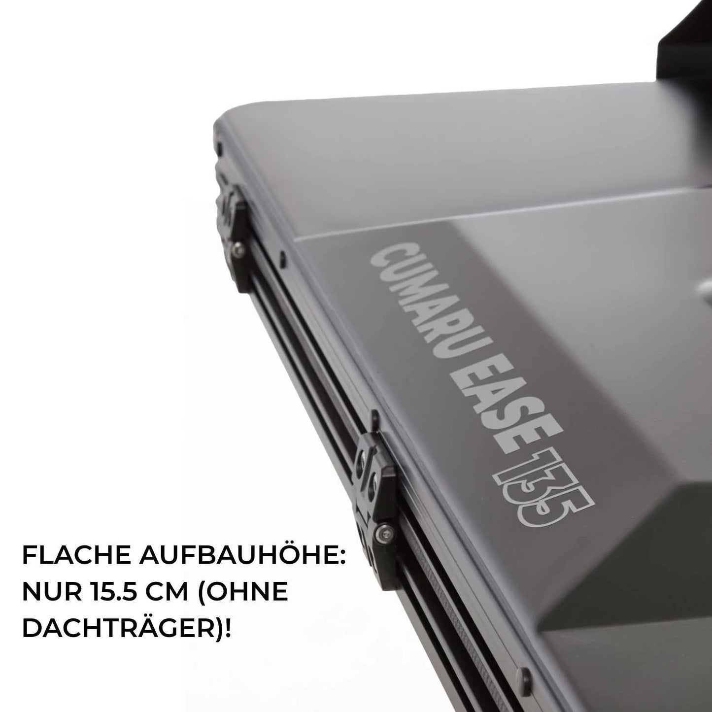 Vickywood Hartschalen-Dachzelt CUMARU EASE 135 grau