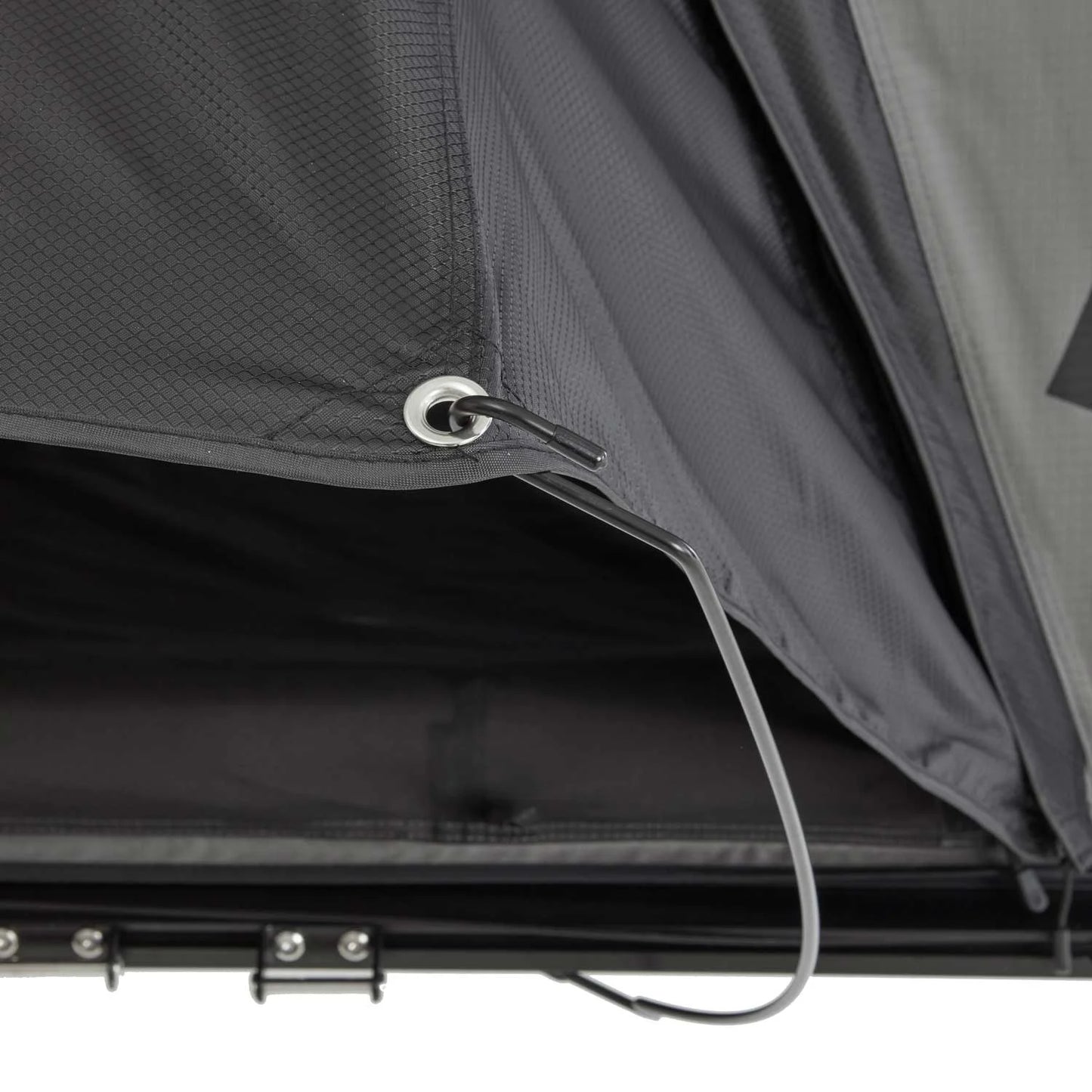 Vickywood Hartschalen-Dachzelt CUMARU EASE 135 grau
