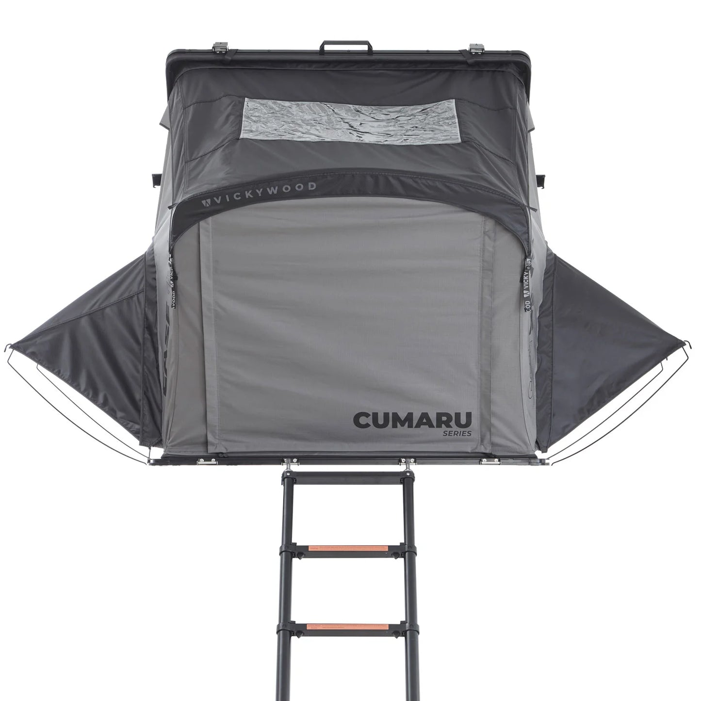 Vickywood Hartschalen-Dachzelt CUMARU EASE 135 grau