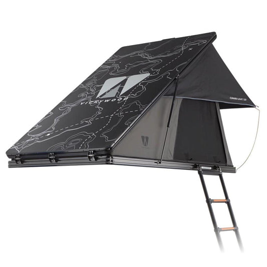 Vickywood Cumaru Light 127 ECO Alu Hartschalendachzelt, grau