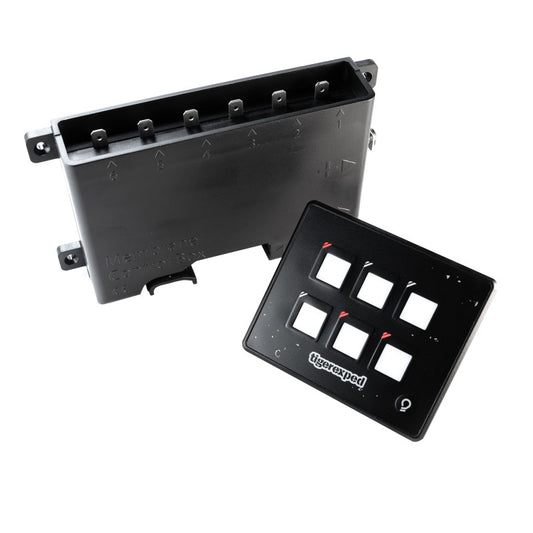 Schalttafel Boot / Wohnmobil 12V u. 24V flexible Montage dank REMOTE PANEL, 6 Ports mit Bluetooth